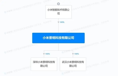 小米加速布局汽车领域 在武汉、深圳成立景明科技公司，涵盖销售与小微客车业务